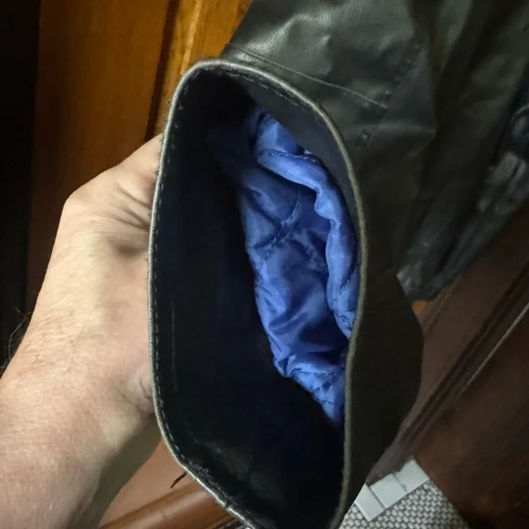 Guess Men's Black Moto Biker style Jacket…M - Picture 13 of 15